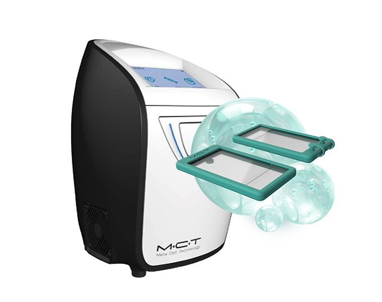 MCT메타셀은 자가 혈액에서 얻은 안전한 성분에서 성장인자와 핵심 유효성분을 활성화시켜 다시 나에게 주입해 피부 본연의 회복력을 끌어올리는 맞춤 재생 시술입니다